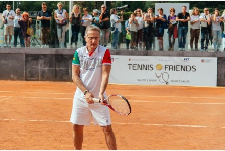 Tennis & Friends questo fine settimana a Roma: Bonolis, Fiorello e Totti tra gli ambassador